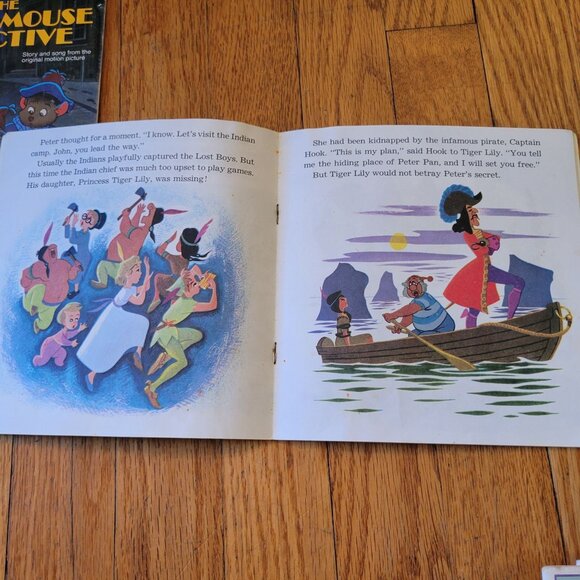 10 Vintage‎ Disney Read Along Books NO CASSETTES Gift Fairy Tales Classics - Picture 6 of 8